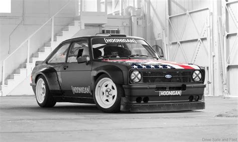 Ken block escort gymkhana 10  Ken Block goes back to the '80s with a louvered-out Fox Body Mustang for his next tire-shredding video